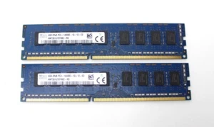 SK Hynix 8 GB (2x4GB) DDR3-1866 ECC PC3-14900E HMT351U7EFR8C-RD #314761 - Afbeelding 1 van 2
