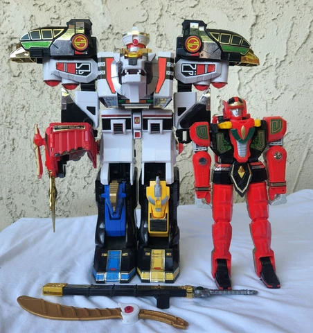 1994 MIIGHTY MORPHIN POWER RANGERS THUNDER MEGAZORD AND TIGERZORD Cover