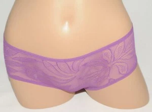 Lise Charmel ~ Epure Reve De Dentelle Sheer Lace Bikini Panty Purple S *NEW TAGS - Picture 1 of 1