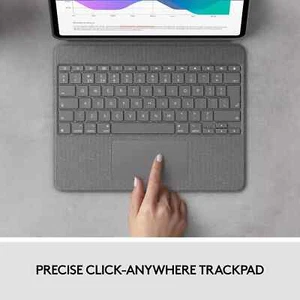 Logitech Combo Touch iPad Pro 12.9-inch (5th, 6th gen - 2021, 2022)Keyboard Case - Picture 1 of 6