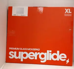 Pulsar Superglide Premium Glass Mousepad, White XL (490x420mm) - Picture 1 of 6