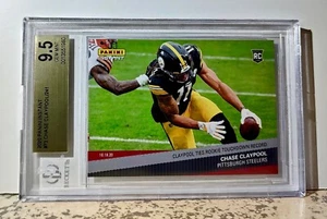 Chase Claypool 2020 Panini NFL #73 novato 1 de 241 BGS 9,5 gema como nueva Steelers - Imagen 1 de 2