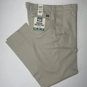 Dockers Signature Iron Free Khaki Straight Fit Size 36 x 36 -Lux Cotton Stretch - Picture 1 of 7