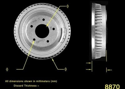 Tambor de freno Bendix PDR0199 BENDIX Foto 1 de 4