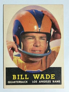 1958 Topps #38 Bill Wade (EX) - Picture 1 of 2