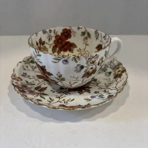 Vintage Radfords Fenton Bone China Cup & Saucer “The Gatineau” England - Picture 1 of 11
