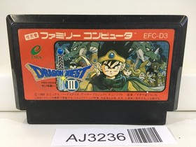 Dragon Quest III 3 Nintendo Famicom NES Japan - AJ3236