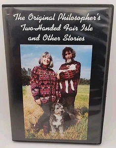 THE ORIGINAL PHILOSOPHER'S TWO HANDED FAIR ISLE & OTHER STORIES Knitting DVD - Picture 1 of 3