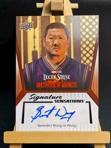 Benedict Wong As Wong Auto - 2024 Upper Deck Marvel Studios Series 2 - Picture 1 of 2