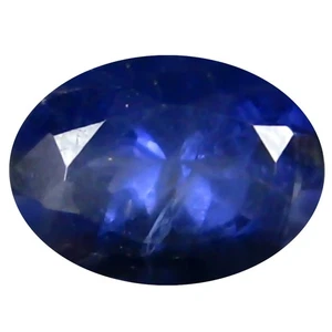 0.76 ct AAA Beautiful Oval Shape (7 x 5 mm) Blue Iolite Natural Gemstone - Picture 1 of 1