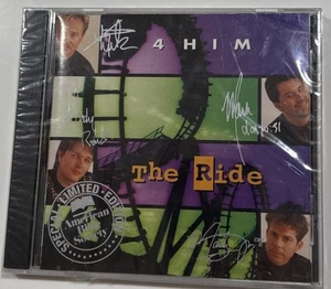 AUTOGRAPHED SEALED OP LIMITED EDITION 4Him “The Ride” 1994 Fourth Benson CD! NEW - Bild 1 von 7
