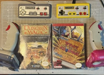 Lote NES Cib Dungeon Magic, más NES  Foto 1 de 4