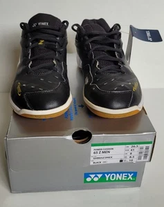 Yonex Power Cushion 65 Z Men's Badminton Shoes - UK 8 - Black (SHB65Z3MEX) - Picture 1 of 8