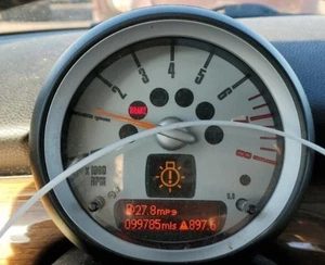 2007-2010 Cooper OE Speedometer Gauge Cluster 99K Miles Mini - Picture 1 of 4