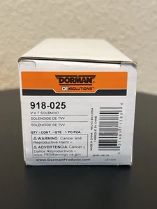 DORMAN 918-025 Engine Variable Valve Timing—Solenoid Intake—SEALED—FREE SHIP 🔥 - Picture 1 of 5
