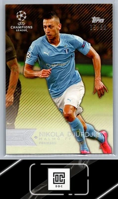 2015-16 Topps UEFA Champions League Showcase #28 Nikola Djurdjic Gold #/50 - Image 1 of 2