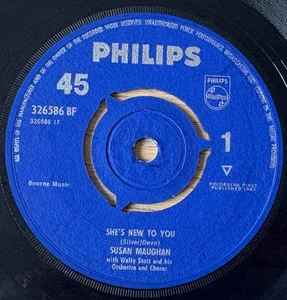 SUSAN MAUGHAN SHE'S NEW TO YOU 7" (1963) EX POP FEMALE VOCAL UK - Picture 1 of 3