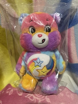 NWT FACTORY BAG CARING FOR THE EARTH DARE TO CARE PLUSH CARE BEAR RETRO TOY - image 1 of 4