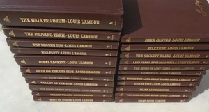 THE LOUIS L'AMOUR COLLECTION LOT OF 22 BANTAM HARDCOVER BOOKS - Picture 1 of 13