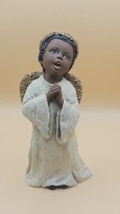 Figura de colección NIAMBI M. Holcombe firmada ÁNGEL 1994 afroamericana #8 Dios es amor - Imagen 1 de 4