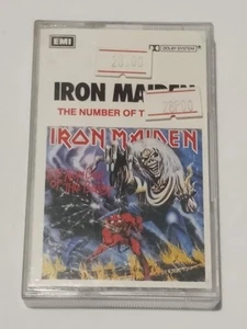 Iron Maiden Number Of The Beast (EMI, 1982) Cassette UNTESTED - Picture 1 of 6