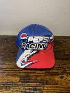 Vintage 90s Nascar Jeff Gordon 24 Pepsi Racing Chase Authentics Snapback Hat Cap - Picture 1 of 3