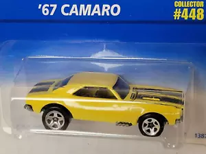 Hot Wheels - 1967 Camaro Scala 1/64 (X 448 - Giallo) - Foto 1 di 4
