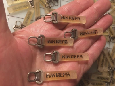 Untested unknown if functioning, sold =craft ideas 100 Kik Wear zipper Repurpose - Image 1 of 4