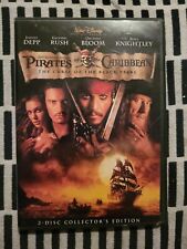 Pirates of the Caribbean: The Curse of the Black Pearl (DVD, 2003, Region 1