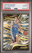 2022 Panini Revolution Ssp Rookie Galactic Rc PSA 10 Chet Holmgren Card #148 