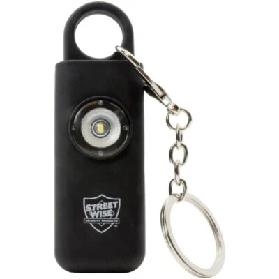 Streetwise Products SOS Pull Pin Alarm Keychain Prevent Accidenta Strobe Light - Image 1 of 3