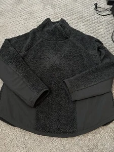 Nike Small Womens Sherpa Therma Fleece Pullover Training Hoodie AR7404-015 - Picture 1 of 4