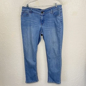 Riders By Lee Women's Size 14 M Denim Jean Pants Bling Embroidered Embellished - Picture 1 of 10