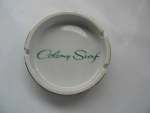 Colony Surf Hotel Diamond Head Hawaii 1959-1995 4 1/2" ashtray travel souvenir - Picture 1 of 4