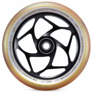 ENVY GAP PRO SCOOTER WHEELS - 120MM - SET OF 2 - NEW - GOLD/BLACK - Picture 1 of 1