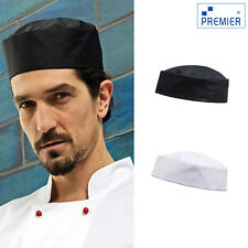 Premier Turn-Up Chef's Hat (PR648) - Kitchen Cook Restaurant Work Headwear Cap