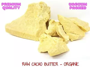 Cocoa Butter 100% Organic Raw Unrefined Cacao Skincare Cocoa Butter FREE Postage - Picture 1 of 1