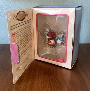 Enesco Treasury Masterpiece Christmas Ornament I’m So Glad I Fondue As A Friend - Picture 1 of 5