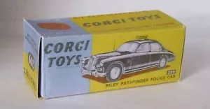 Coche de policía Riley Pathfinder Repro Box Corgi Nr.209 - Imagen 1 de 1