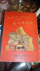 pique nique chez babar laurent de brunhoff 1949 - Foto 1 di 12