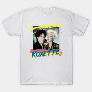 Vintage Roxette Musik Band schwere Baumwolle weiß alle Größen Unisex T-Shirt MM271 - Bild 1 von 3