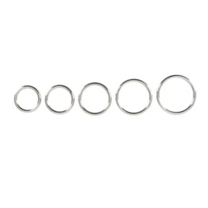 Metall Penis-Ringe 5er Set Hodenring Cockring Cock Ringe Ø 3,1 -5 cm " T22 - Bild 1 von 5
