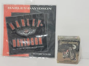 Harley Davidson Premium Collectors Cards Series 1 & 100th Anniversary Patch - Bild 1 von 14