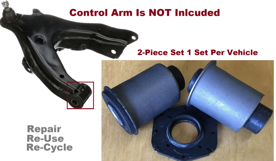 MPP247 2 piezas bujes aptos 1998-2007 Toyota Land Cruiser Lexus LX470 delantero Foto 1 de 1