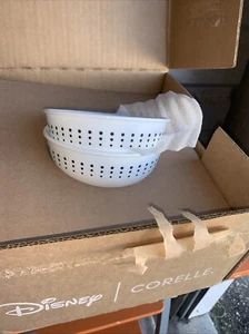 12pc Set Corning Corelle Bowls "Mickey Mouse Dots" White Black Set - Picture 1 of 5