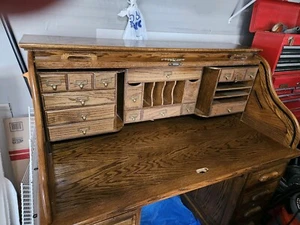 Roll Top Desk - Picture 1 of 2