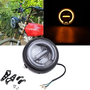 6.8" LED Headlight For Suzuki Intruder Volusia VS VL 700 800 1400 Boulevard - Picture 1 of 17