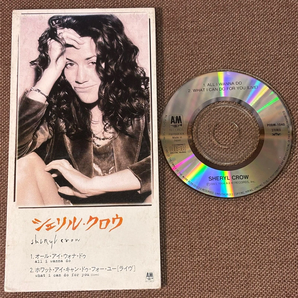 SHERYL CROW All I Wanna Do JAPAN 3" CD SINGLE PODM-1040 Not-snapped /Not-folded - Image 1 of 4