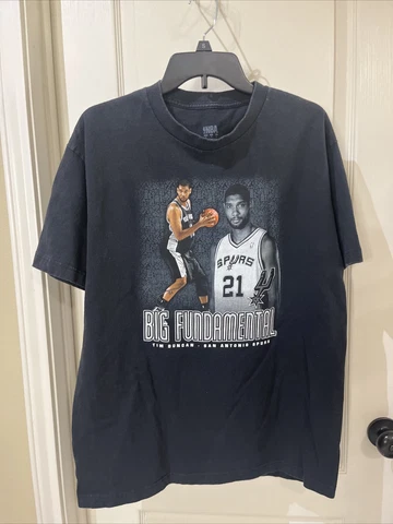 Used Large Tim Duncan Tee Shirt Cover