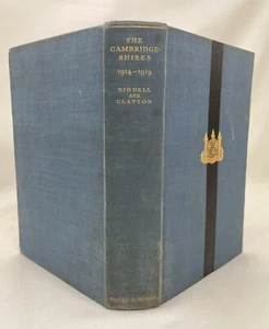 The Cambridgeshires Riddell & Clayton 1934 Bowes and Bowes 1st Edition - Imagen 1 de 15